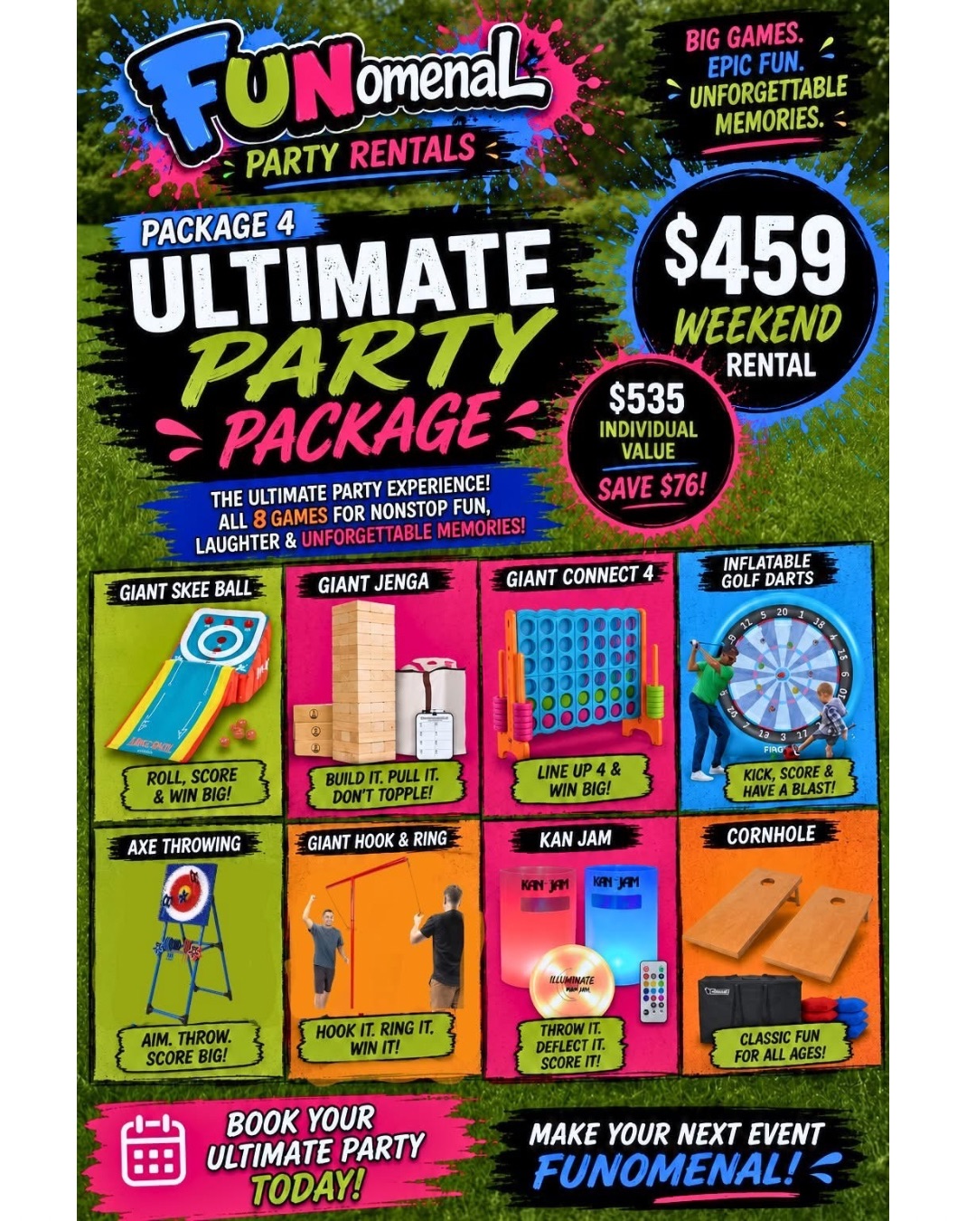 Package 4 – Ultimate Party Package Package 4 – Ultimate Party Package